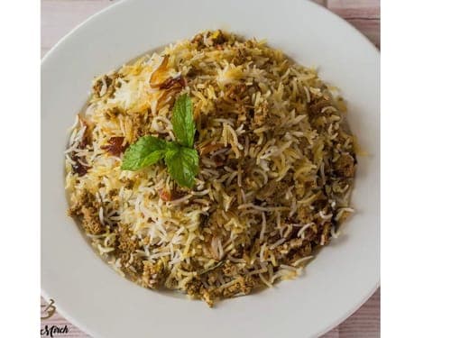 Goat Kheema Biryani